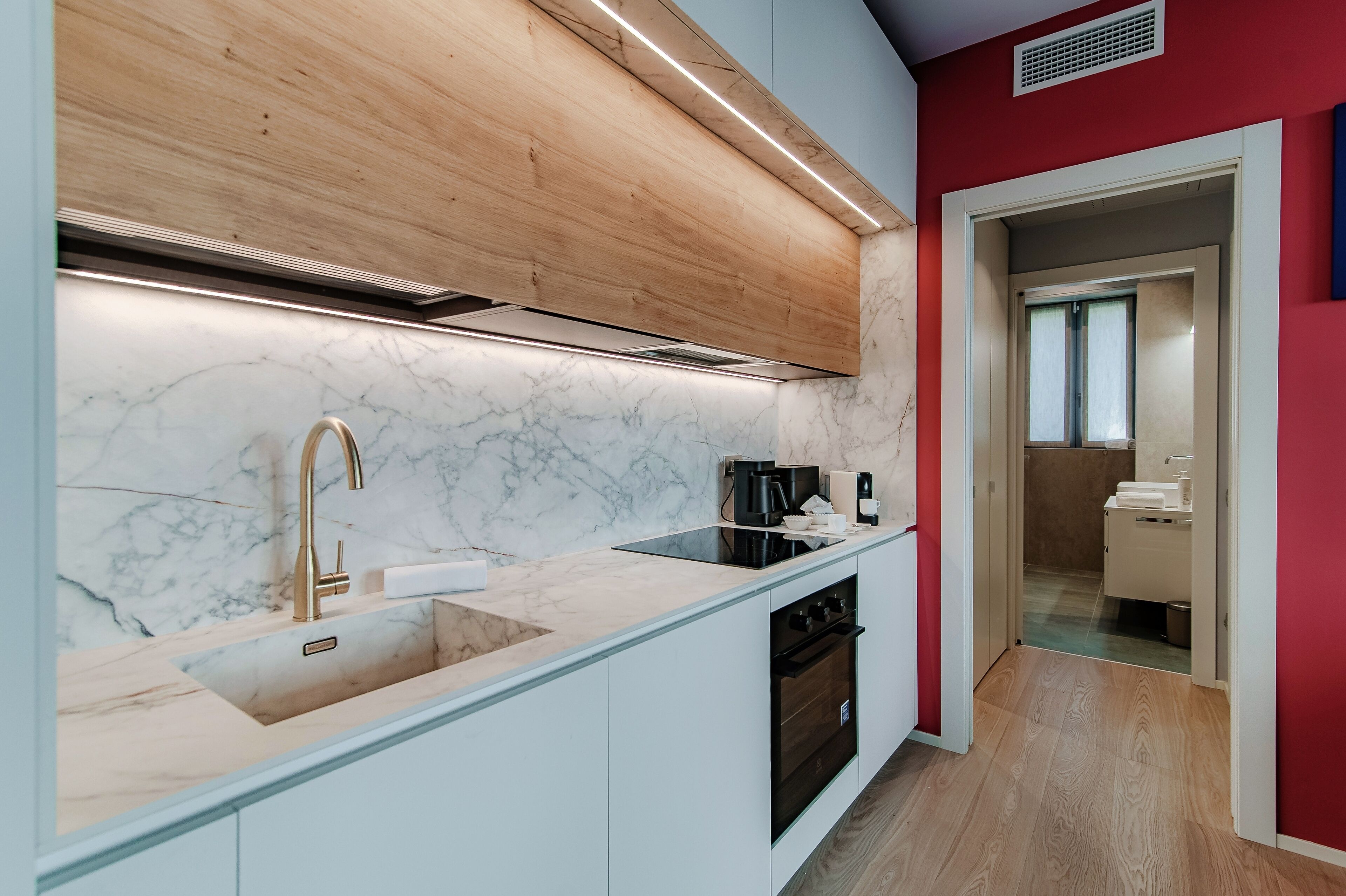 公寓 | 1 多间卧室、高档床上用品、羽绒被、熨斗/熨衣板