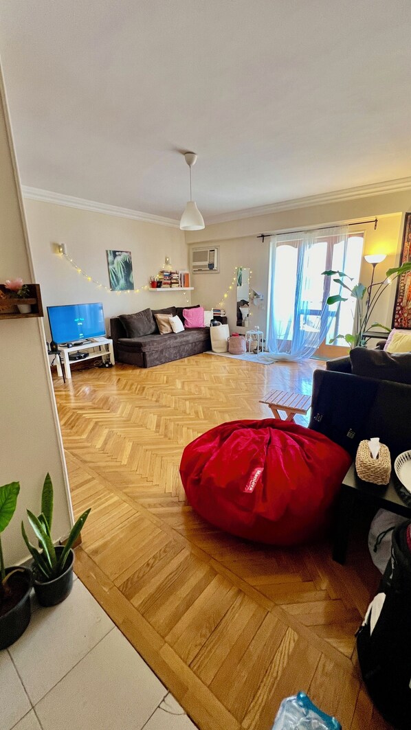 Living area - “Females Only” Beautiful apartment in the heart of Sheikh Zayed. (Giza)