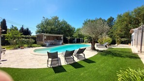 Outdoor pool - Luxueuse Villa Provençale Avec Piscine (Lorgues)