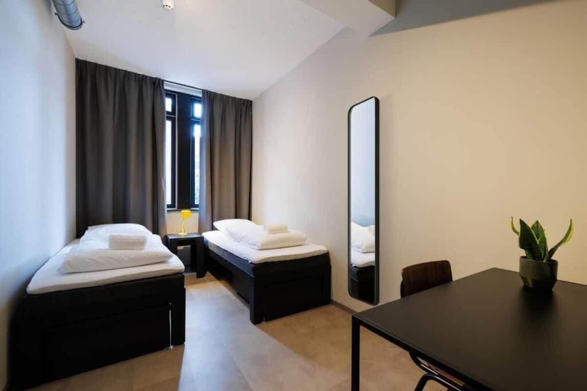 Twin Room, Shared Bathroom