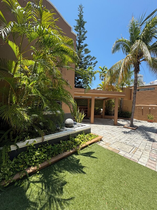 Enceinte de l’hébergement