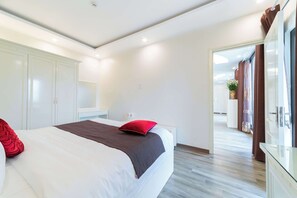 Junior Apartment, 1 King Bed with Sofa bed, Non Smoking, City View | 1 bedroom, premium bedding, pillow-top beds, minibar - Rosee Hotel & Apartment (Hanoi)
