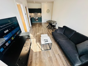 Living area - Barnet House Serviced Apartments (Dunfermline)