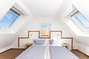 2 dormitoris, un bressol de viatge, wifi gratuïta i roba de llit 