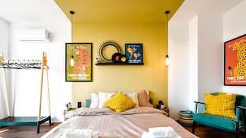 1 Schlafzimmer, Schreibtisch, Bügeleisen/Bügelbrett, kostenloses WLAN