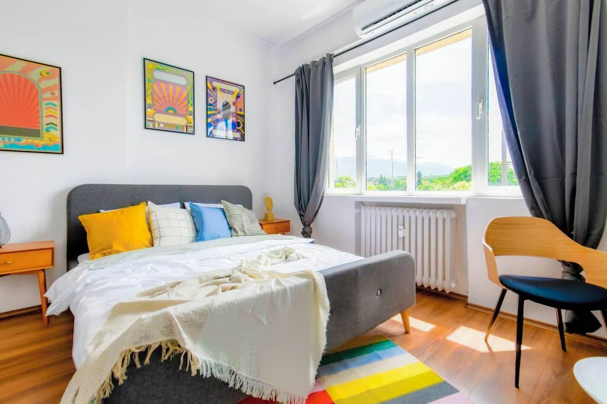 1 bedroom, iron/ironing board, free WiFi, bed sheets