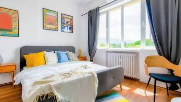 1 bedroom, iron/ironing board, free WiFi, bed sheets
