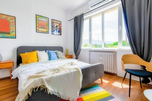 1 Schlafzimmer, Bügeleisen/Bügelbrett, kostenloses WLAN, Bettwäsche