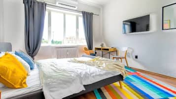 1 camera, ferro/asse da stiro, Wi-Fi gratuito, lenzuola