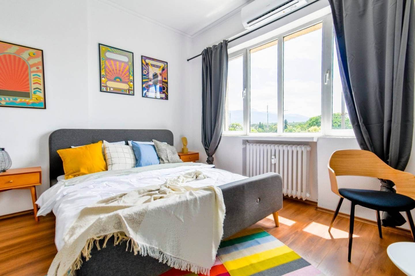 3 chambres, Wi-Fi gratuit, draps fournis