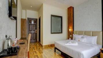 Habitació Deluxe | 1 dormitori, cortines opaques i habitacions insonoritzades