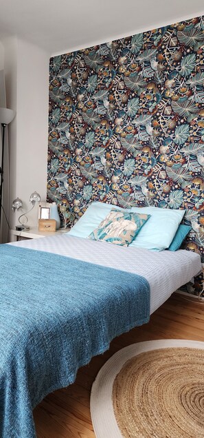 4 slaapkamers, een strijkplank/strijkijzer, wifi, beddengoed