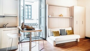 Apartemen | 1 kamar tidur, seprai premium, dan selimut bulu angsa