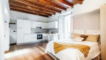 Apartemen | 1 kamar tidur, seprai premium, dan selimut bulu angsa