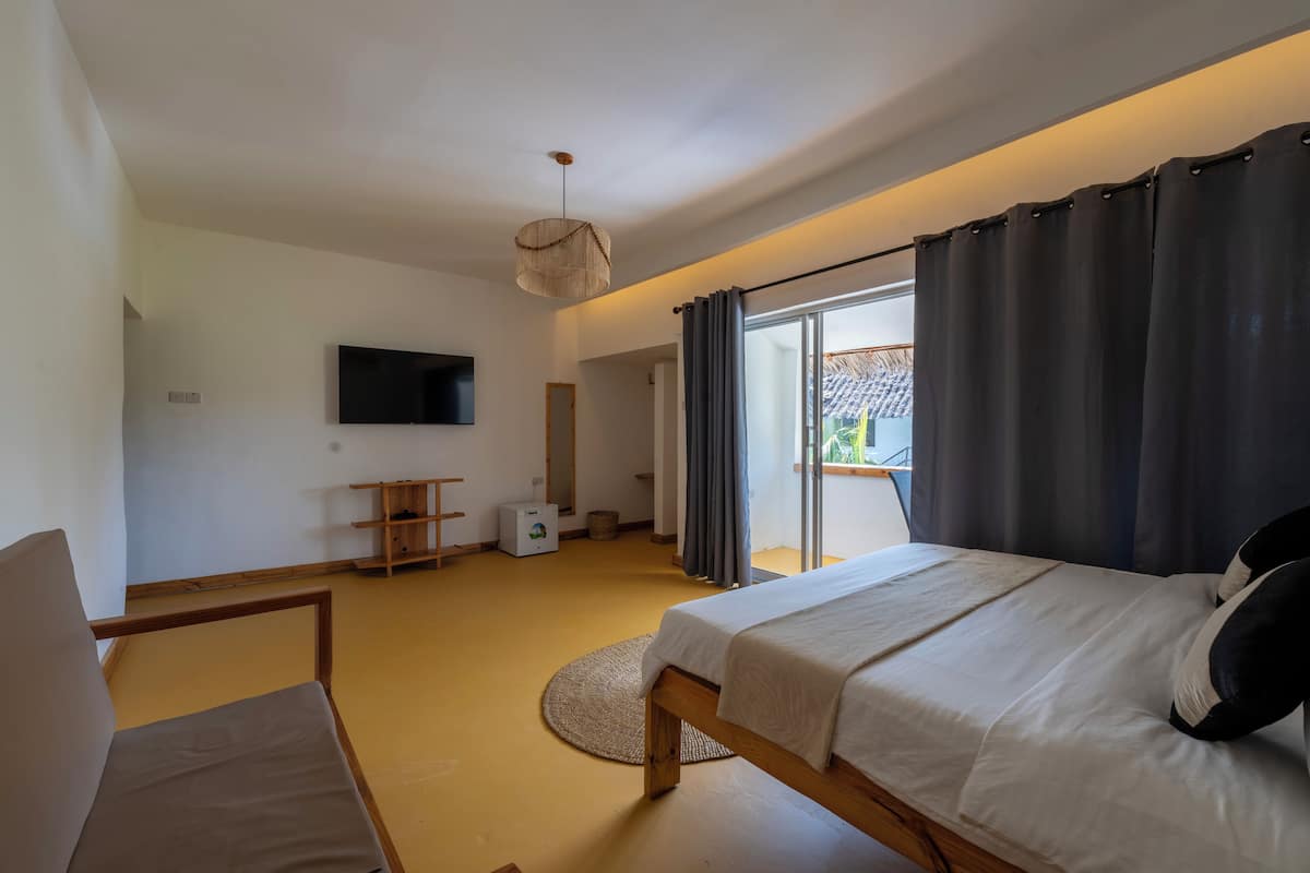 Comfort kamer | 2 slaapkamers, een bureau, gratis wifi, beddengoed
