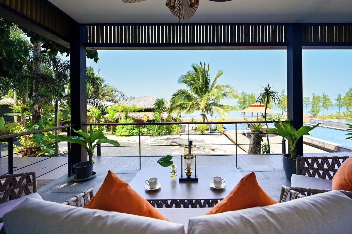 Serenity Sunset Room, Terrace, Partial Sea View | Terraza o patio