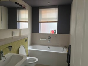 Shower, hair dryer