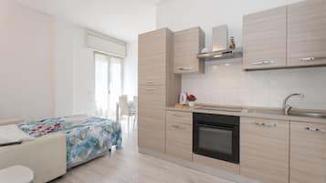 Standard Apartment, 1 Katil Kelamin (Double) dengan Katil Sofa | Ruang tamu | 24 inci televisyen skrin rata dengan satelit
