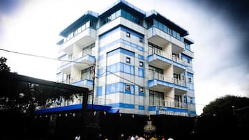 Façade de lâhĂ©bergement