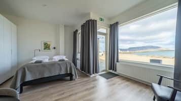 Apartamento estándar, 1 habitación, vistas al mar | Ropa de cama de alta calidad, wifi gratis, ropa de cama