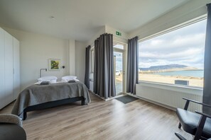 Departamento estándar, 1 habitación, vista al mar | Ropa de cama de alta calidad, wifi gratis y ropa de cama 