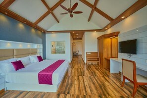 Deluxe tweepersoonskamer, uitzicht op bergen | Gratis wifi