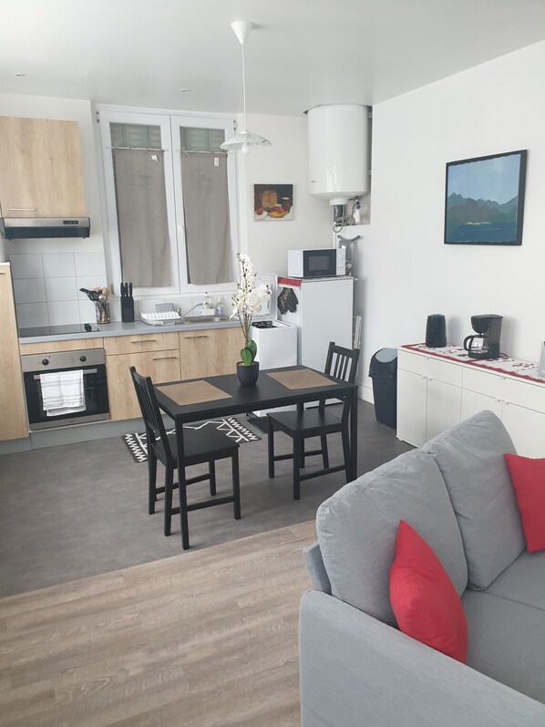 Living area - Gardenia Vous Accueille en Champagne Ardenne (Villenauxe-la-Grande)