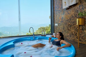 Premium Cottage, Mountain View | Private spa tub - Elephant Passage Resort Munnar (Devikolam)