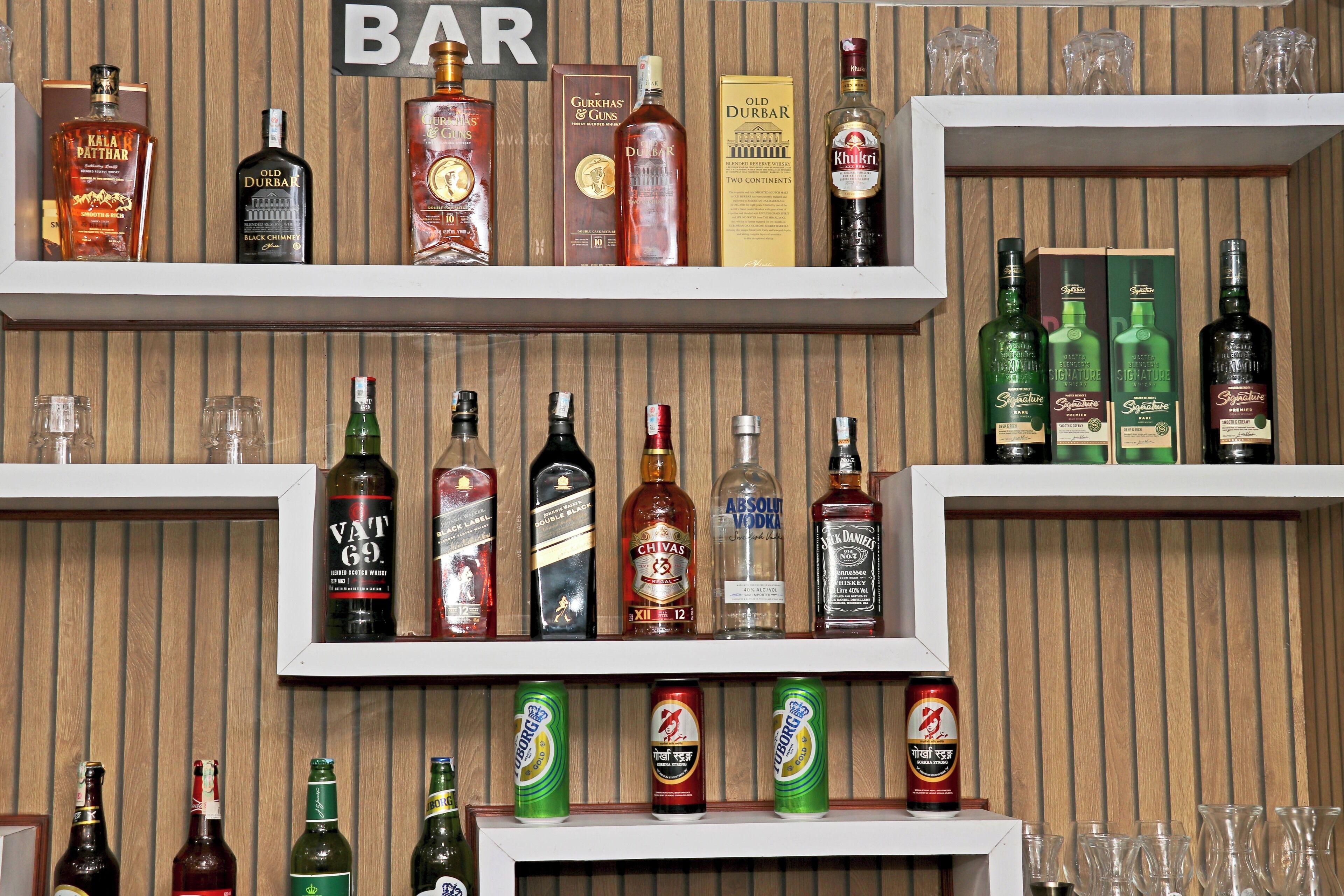 Bar (in der Unterkunft)
