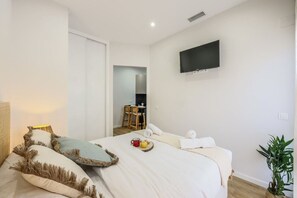 1 Schlafzimmer, Schreibtisch, Bügeleisen/Bügelbrett, WLAN