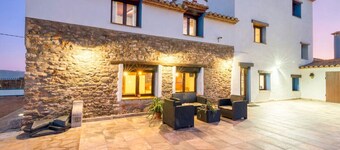 Luxe Mediterranean Masia BBQ Pool Chillout