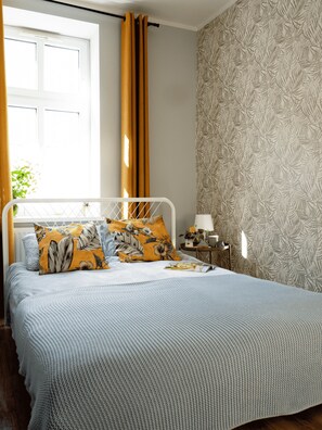 1 bedroom, iron/ironing board, free WiFi, bed sheets