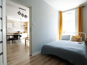 1 bedroom, iron/ironing board, free WiFi, bed sheets - Family apartment KDN (Katowice)