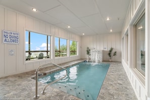 Piscine couverte, piscine chauffée