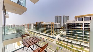 Apartamento, 1 habitación, acceso a la piscina | Balcón