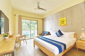 Premier Room, Pool View | Hypo-allergenic bedding, in-room safe, soundproofing, iron/ironing board - OSEIDON HOTEL BORACAY (Boracay Island)