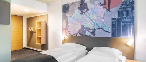 Bureau, rideaux occultants, chambres insonorisées, Wi-Fi gratuit