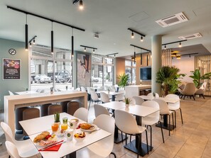 Daily buffet breakfast (EUR 13.9 per person)