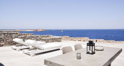 Cave Suite Paros, 65sq.m | Private pool & Panoramic sea view | "endless blue"