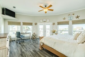 4 chambres, bureau, fer et planche à repasser, accès au Wi-Fi (inclus)