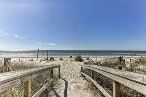 Beach nearby