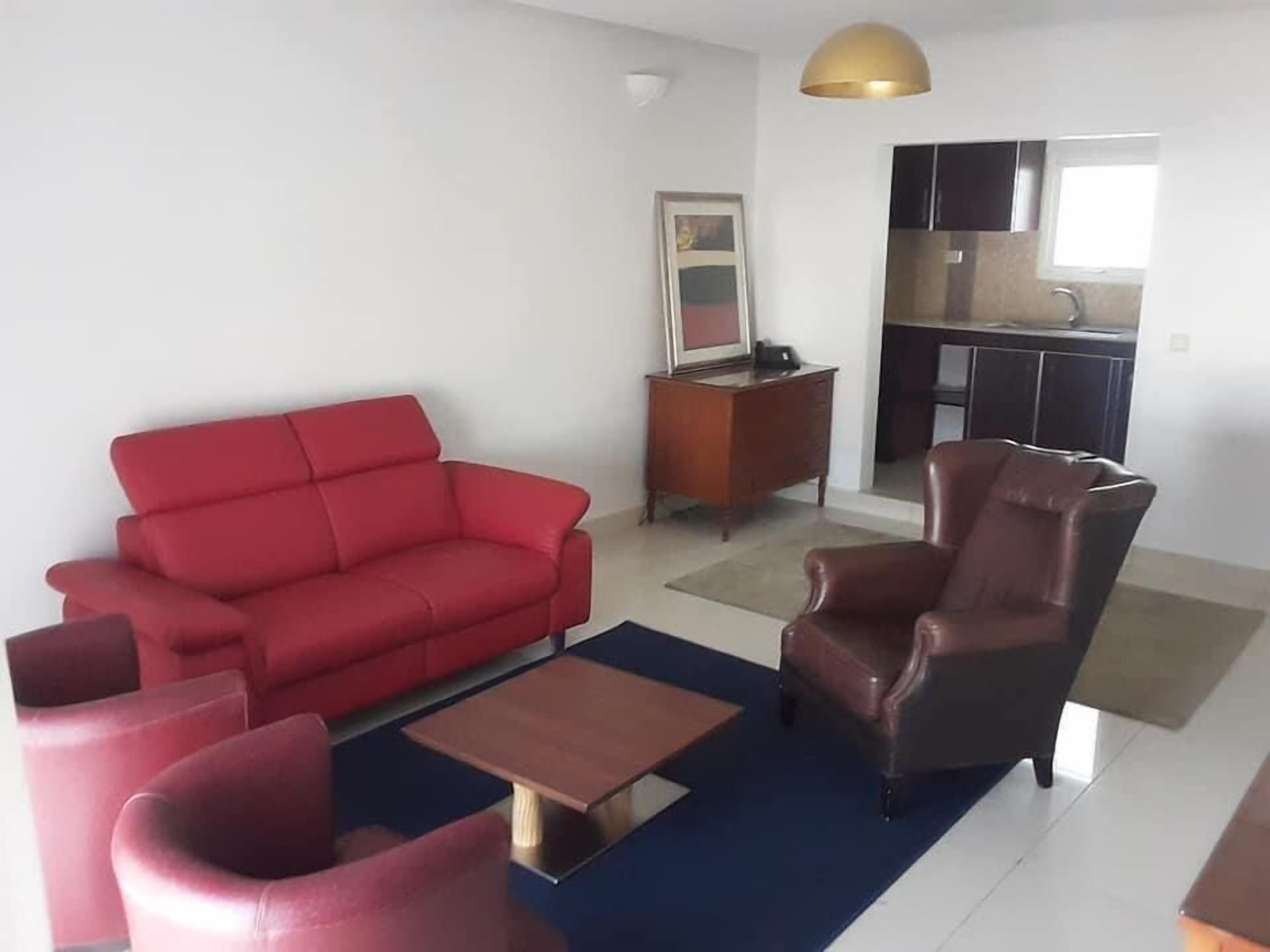 Basic-Apartment, 1 Schlafzimmer, Raucher, Kochnische | Wohnbereich