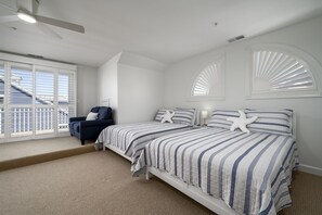 5 bedrooms, iron/ironing board, free WiFi, bed sheets - Wrap around balconies, elegantly updated on 67th St**FREE Linen & Towel package! (Ocean City)