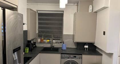 Stylish 1BR Apt w/ Fireplace & High-speed Wifi