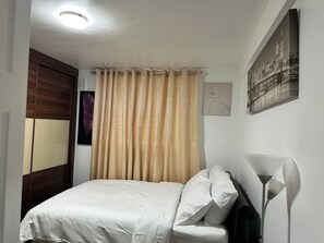 Appartement | 1 slaapkamer, een strijkplank/strijkijzer, gratis wifi, beddengoed