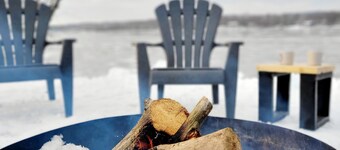 Private beach on the Ottawa river!