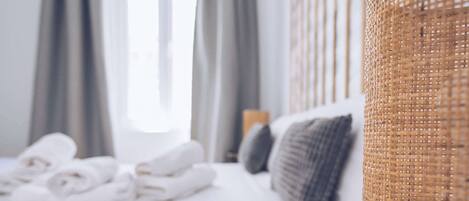 2 habitaciones, tabla de planchar con plancha, wifi y ropa de cama