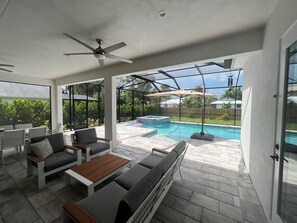 Outdoor pool, a heated pool - Bonita's Best Beach House (Bonita Springs)