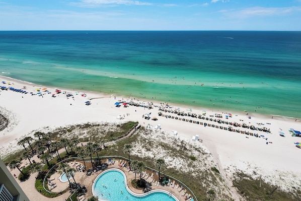 On the beach - 20th Floor Condo! Sleeps 8! Gulf Front Master Suite w/ Beautiful Gulf Views! (Panama City Beach)
