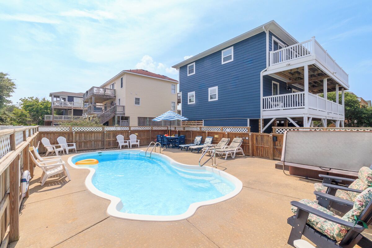 Beautifully updated Corolla vacation home, just 750 ft from the beach.